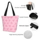 thumbnail image 4 of Balery Pink Bows Bolsa de Hombro con Diseño, Bolsa Grande y Duradera, Bolsa Versátil para Compras, 4 of 6