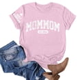 thumbnail image 2 of Blusas de Manga Corta para las Mujeres Divertida Impresión Cuello Redondo Camiseta Vintage, Blusas de Primavera para las Mujeres, 2 of 3