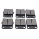 thumbnail image 5 of Pastilla de freno,Accesorio de repuesto compatible con pastillas de freno negras,1UY-W0046-00-00 1UY-W0046-00 4D3-W0046-50-00,Piezas de repuesto de pastillas de freno 4D3-W0046-50, 5 of 8