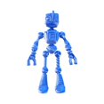 thumbnail image 2 of Halloween Decor Gradient Skeleton, Porch Garden Outdoor Decor, 7.4 in, 2 of 5