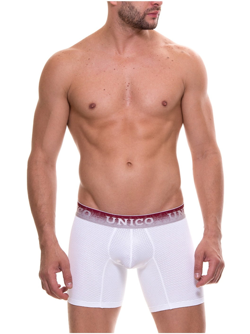 Mundo Unico Microfiber Underwear Jacquard Boxer Briefs Ropa Interior  Masculina 