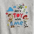 thumbnail image 3 of Toy Story - Dont Toy With Me - Toddler & Youth Crewneck Fleece Sweatshirt, 3 of 5
