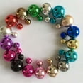 thumbnail image 4 of U8MO 5 Pairs Metallic Color Acrylic Double Side Front and Back Post Ear Stud Earrings-Metallic Hot Pink, 4 of 9