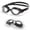 Black (Clear Lens), variant on AEGEND Adult Swimming Goggles Anti-Fog No Leak, UV Protection Swim Goggles for Men Women with Adjustable Strap