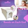 thumbnail image 4 of Cubierta para Cama Spa TopBuy Blanca para Mesa de Extensión de Pestañas, 4 of 7
