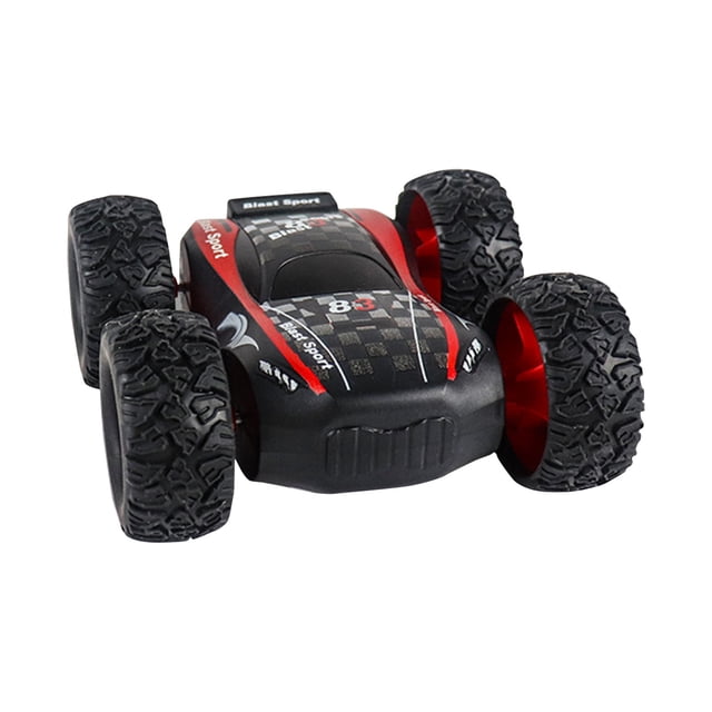 Big Save,HWRETIE Remote Control Children's Double-Sided Stunt Car,Small Toy Car Country-Vehicle Dumper