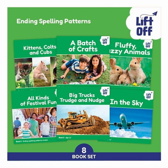 Phonic Books Lift Off Phonic Books Lift Off Readers Ending Spelling Patterns, (Paperback)