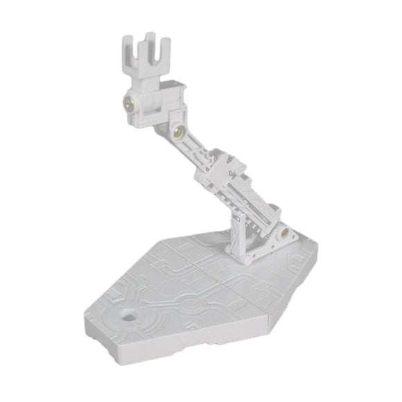 Tachiuwa Bases d'Action Présentoir Support Base Passe-Temps Portable pour Modèle Poupée Support de Modèle Blanc
