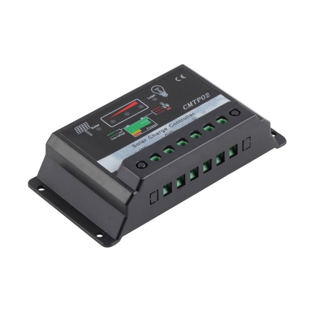 Sidaley Controlador de potencia de 12/24 V CC, protección inversa de polaridad, de Solar de compensación automática, regulador Electrónica