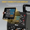 thumbnail image 2 of MIG Welder 110V 140A Flux Core Welder 3 in 1 MIG/Lift TIG/Stick Welding Machine with 1lb Flux Core Wire For Beginners DIY Projects Auto Repairs Home Maintenance, 2 of 8