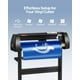thumbnail image 3 of Cortadora de vinilo VEVOR de 28 pulgadas con pantalla LCD Signmaster, 3 of 8