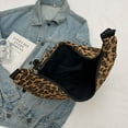 thumbnail image 4 of Bolso Bandolera Crescent para Mujer Con Leopardo Tipo (marrón), 4 of 7