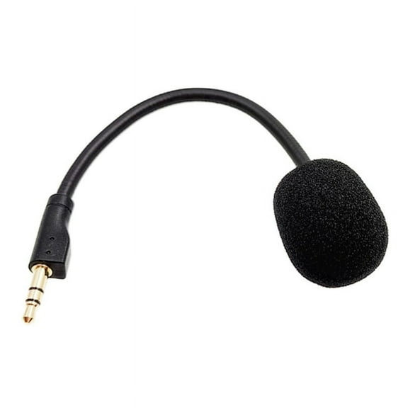 Replacement Game Mic 3.5mm Microphone for Logitech G Pro X Gaming Headphone Detachable Headsets Microphone Boom Noise Cancelling