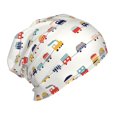 thumbnail image 2 of Pofeuu Colorful Trains Print Toddler Beanies for Boys Baby Warm Slouchy Skullcap Hats Toddler Beanie Knit Caps Hats for Kids, 2 of 7