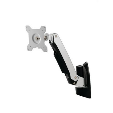 Amer Networks Short Articulating Monitor Wall Mount, Silver
