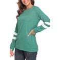 thumbnail image 3 of Sweat-shirts à Manches Longues pour Femmes Pull-over en Tricot, 3 of 6