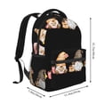 thumbnail image 2 of Fotbe Coffee Gnome (2) Mochila Casual con Estampado para Escuela, Viajes y Actividades al Aire Libre - Duradera, Ligera y Cómoda, 2 of 5