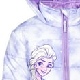 Disney Frozen Elsa Princess Anna Toddler Girls Zip Up Puffer Jacket
