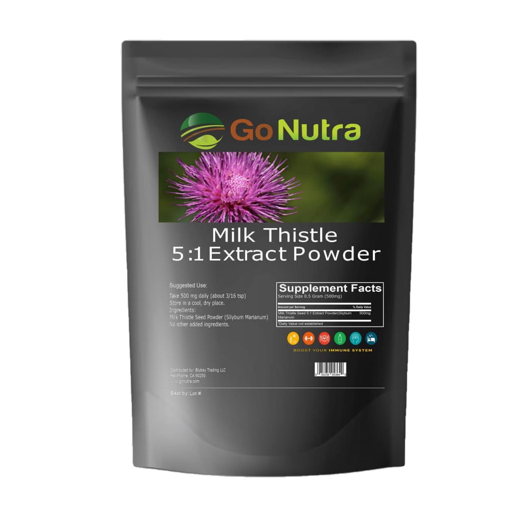 Milk Thistle Seed Powder 1lb Silybum Marianum