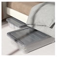 thumbnail image 5 of Clear Storage Boxes with Wheels, 40L Underbed Storage Containers - 3 Pack, 5 of 7