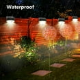 thumbnail image 7 of 8 Pcs Solar Deck Lights,Waterproof Led Solar Lamp for Outdoor Pathway,Yard,Patio,Stairs,Step,Fences,Cool White, 7 of 7