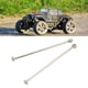 thumbnail image 3 of Eje de transmisión delantero trasero de acero RC, 2 piezas Eje de transmisión RC delantero trasero Eje de transmisión delantero trasero de hueso de perro para coche ARRM RC de alta capacidad, 3 of 9