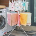 thumbnail image 1 of Rack Clothes Drying Rack 360 Degree Rotating Folding Design Reliable Load Bearing Stainless Steel Laundry Accessories, 1 of 6