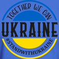 thumbnail image 3 of CafePress - Together We Can Ukraine T Shirt - Men's Classic Graphic Cotton T-Shirt, 3 of 4