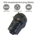 30 AMP RV Receptacle Plug Male End For TT30P Replacement Electrical