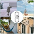 thumbnail image 6 of Uxcell Double Ended Swivel Eye Hook M4 Working Load 65kg/143 lbs 316 Stainless Steel Eye to Eye Swivel Shackle 4Pcs, 6 of 6