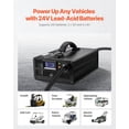 thumbnail image 2 of VEVOR Forklift Battery Charger, 24V, 30A Smart Fully-Automatic Lead-Acid Battery Charger, 24 Volt Trickle Charger with Anderson Plug, Cooling Fan, OLED Display, for Forklift Golf Cart Floor Scrubber, 2 of 9