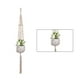 thumbnail image 2 of Yuarrent Cestas colgantes 100 hechas a mano, soporte para plantas, macramé, colgador de plantas, maceta para colgar en la pared interior, soporte para Jardín y Patio No.12 Yuarrent HA001777-12, 2 of 6