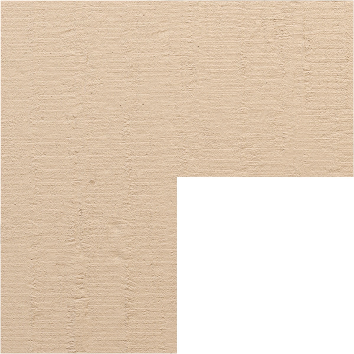 7"W x 28"D x 28"H Thin Chapel Hill Rough Cedar Woodgrain TimberThane Corbel, Primed Tan