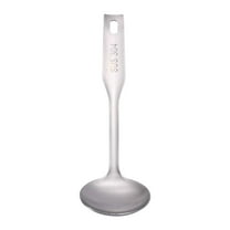 Mini 304 Stainless Steel Cooking Set - Polished Ladle, Slotted Spoon & Turner, Compact Kitchen Utensils for Small Spaces, Space-Saving Design