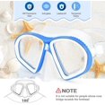 thumbnail image 3 of Kids Swim Goggles, Swim Mask with Nose Cover, Tempered Glass Snorkel Diving Mask for Youth Boys Girls Age 6-14, 3 of 4