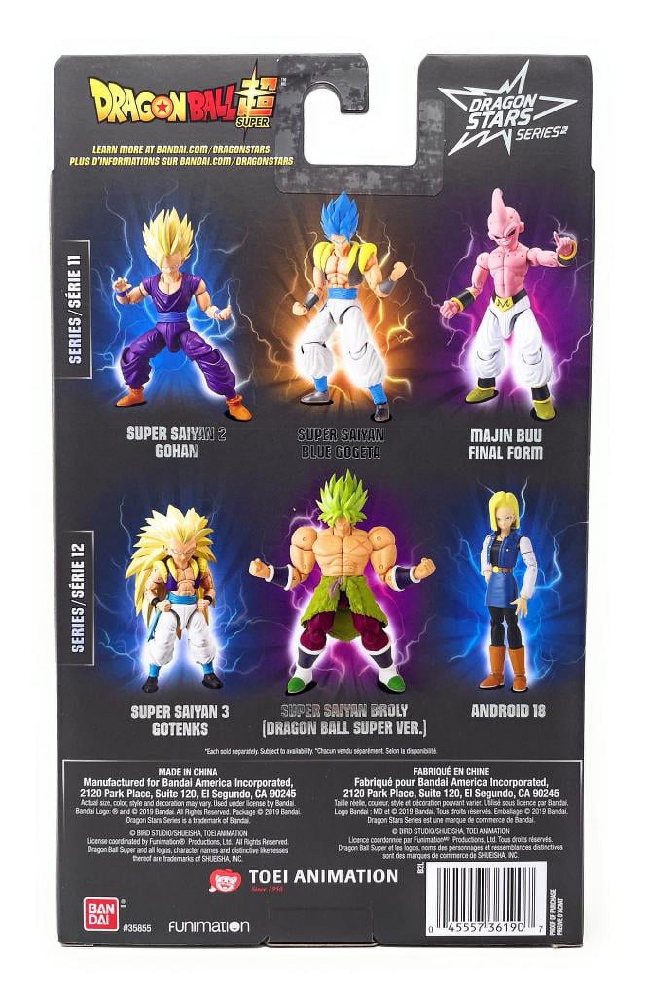 Bandai Dragon Ball Super SAIYAN BROLY Action Figure - Walmart.com