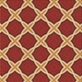 thumbnail image 1 of Ahgly Company Machine Washable Indoor Square Transitional Red Area Rugs, 7' Square, 1 of 7