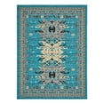 thumbnail image 3 of Unique Loom Taftan Collection Area Rug - Oasis (10' x 13' 1" Rectangle Turquoise/Black), 3 of 7