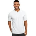 thumbnail image 1 of Hanes Polo X-Temp Fresh IQ Piqué pour Hommes, P, Blanc, 1 of 2