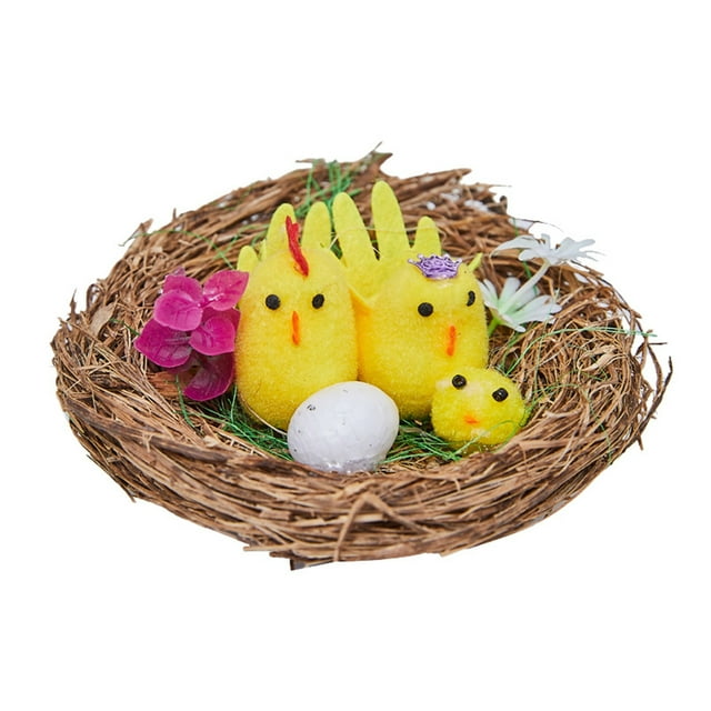 WMQPNNS New Trending Easter Decoration Baby Cute Chicken Doll Props Handmade Decoration Todays Deals Clearance Sale