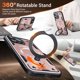 thumbnail image 2 of Diseñado para Funda Magnética para iPhone 14 Pro Max, Compatible con Magsafe, Resistente a Caídas de 10 pies, Resistente, con Soporte de Anillo Giratorio 360, Funda Protectora, 2 of 7