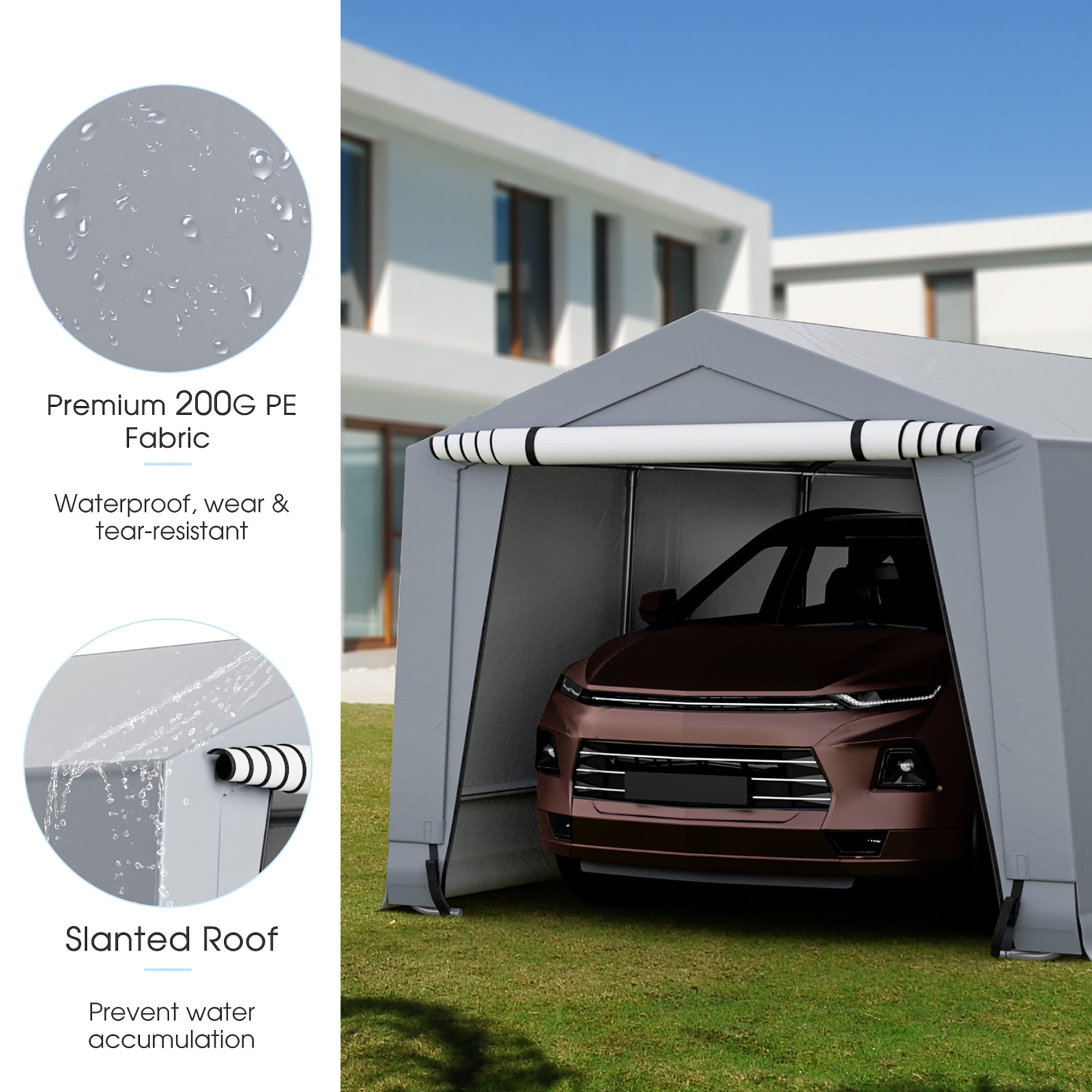 Portable garage carport best sale