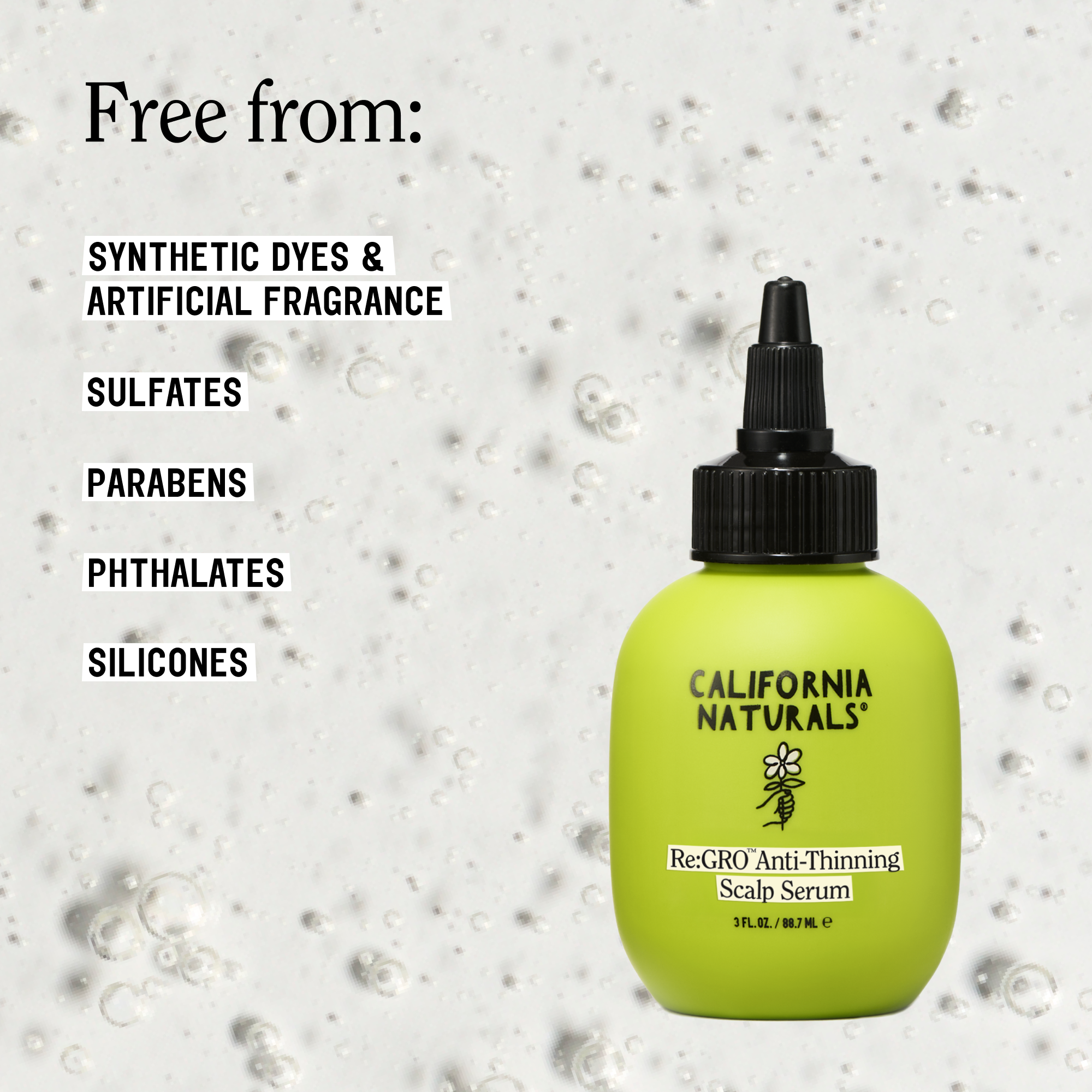 California Naturals Re:GRO Anti-Thinning Scalp Serum, 3 oz photo 3