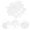 thumbnail image 1 of HAMPPLIES 100Ud Almohadillas Para Aretes Clip Transparente Cómodas Para Uso Diario Y Deportes, 1 of 8