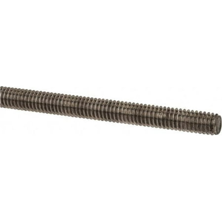 

Made in USA 1/2-20 x 6 Low Carbon Steel Threaded Rod Right Hand Thread Zinc Plated Finish UNF