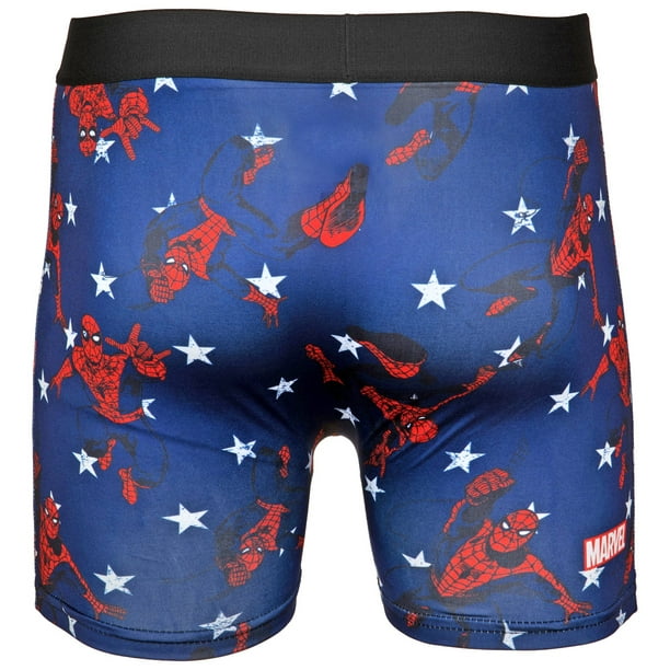 Spider-Man Swinging Aero Boxer Briefs Underwear and Sock Set-Small (28-30)