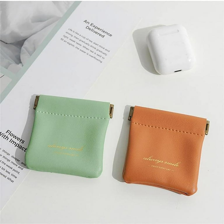 Handmade Mini Leather Pouch for Your Small Items