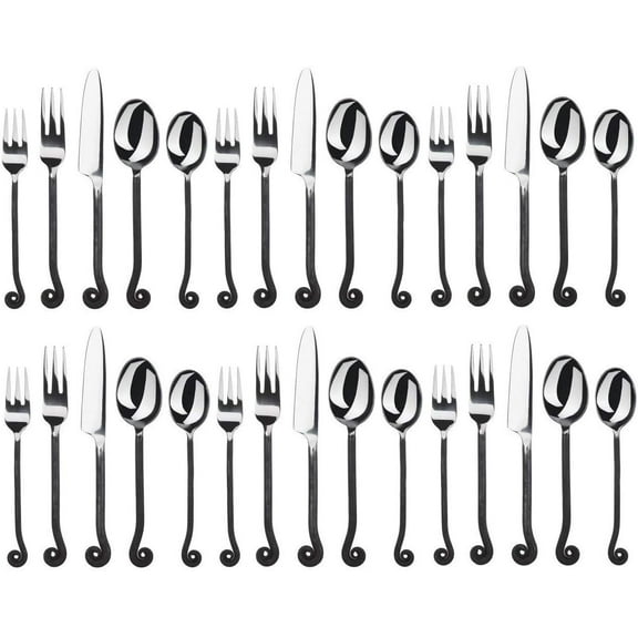 Treble Clef Flatware Set, Service for Persion (6 set)