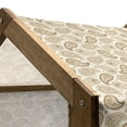 thumbnail image 4 of Beige Pet House, Oriental Traditional Paisley Detailed Motifs Color Contours Persian Culture Theme, Outdoor & Indoor Portable Dog Kennel with Pillow and Cover, 5 Sizes, Cream, by Ambesonne, 4 of 4