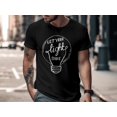 thumbnail image 3 of Cool Let Your Light Shine Motivational Inspirational Bulb T-Shirt Mode Art Design Let Your Light Shine Motivational Men Women Kids Tshirt, 3 of 10